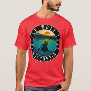 T-shirt Little Wolf Lake Wisconsin Kayaking