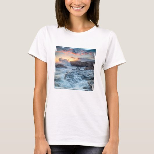 T-shirt Littoral | Carmel California (Devant)