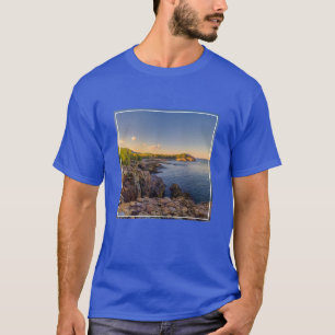 T-shirt Littoral Parc national Acadia, Schooner Head