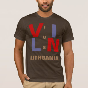 T-SHIRT LITUANIE DE VILNIE