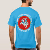 T-shirt Lituanie (e) (Dos)