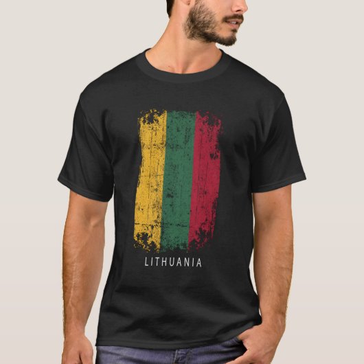 T-shirt Lituanie Pays Drapeau Lituanie (Devant)