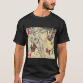 T-shirt Liu Bei Zhang Fei Guan Yu Ukiyo-e (Devant)