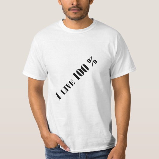 T-shirt Live (Devant)