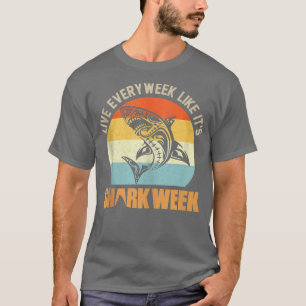 T-shirt Live Every Week Like It's Shark Débardeur