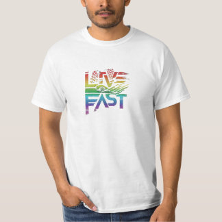 T-shirt Live Fast