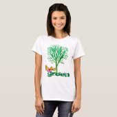 T-shirt Live Green T (Devant entier)