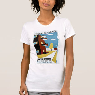 T-shirt Live ici à Low Rent
