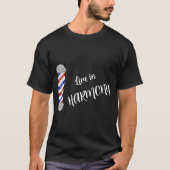 T-shirt Live In Barbershop Harmony - Jeter l'oreiller (Devant)