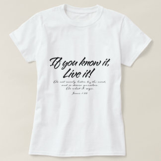 T-shirt Live It