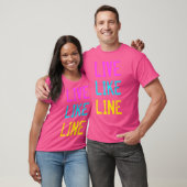T-shirt Live Like Line Volleyball (Unisexe)