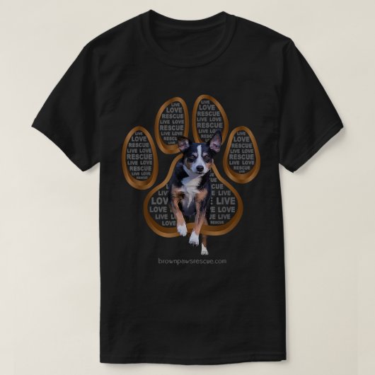 T-shirt Live Love Secourt T (Design devant)