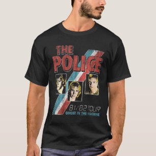 T-shirt Live Love The Police Music Band Cadeau