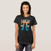 T-shirt Live Pour Inspirer Math Math Enseignant Mathématic (Devant entier)