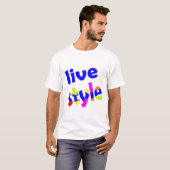 T-shirt live style (Devant entier)