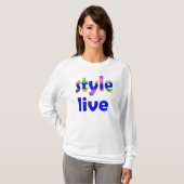 T-shirt live style (Devant entier)