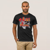 T-shirt Live to Ride (Devant entier)