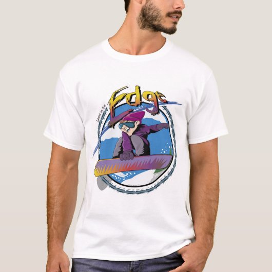 T-shirt liven sur le bord (Devant)