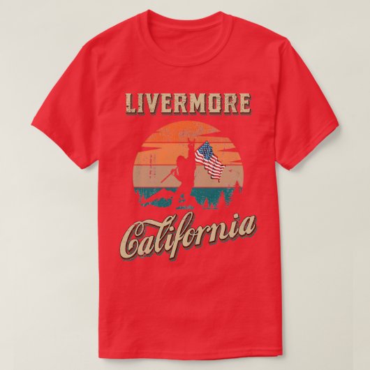 T-shirt Livermore Californie (Design devant)