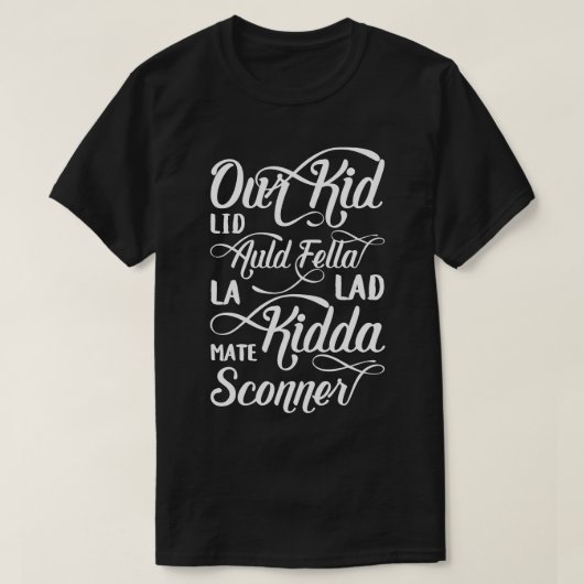 T-shirt Liverpool Scouse Dialect for Man Slang Tee (Design devant)