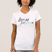 T-shirt "Livin pardonné" par Michael Crozz (Devant)
