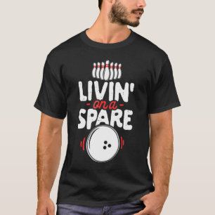 T-shirt Livin Sur Un Bowler De Secours