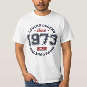 T-shirt Living Legend 1973 Limited Edition