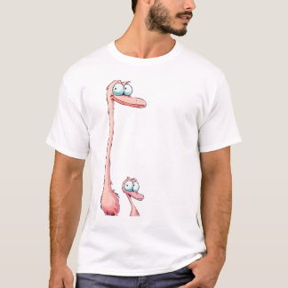 T-shirt LIVIYA - Belles autruches de dessin animé