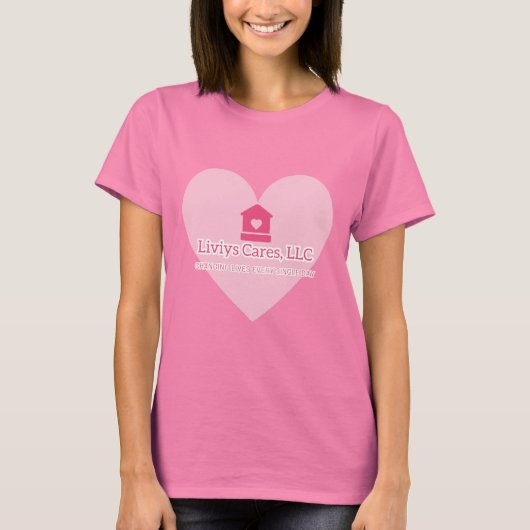 T-shirt Liviys Cares Logo (Devant)