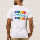 T-shirt Livoeps "Fierté" Logo Poitrine Gauche (Dos)