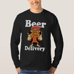 T-shirt Livraison de bière Festival Drinking Ape