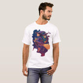 T-shirt Livraison de potion de sorcière (Devant entier)
