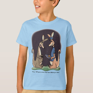 T-shirt Livraison du garçon bleu clair