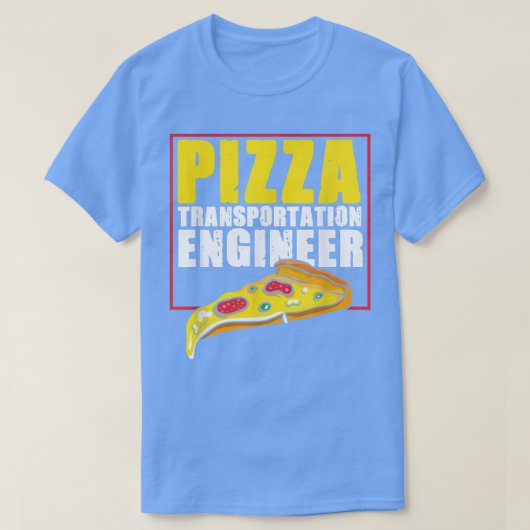 T-shirt Livraison Guy Pizza Chef  (Design devant)