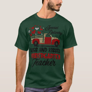 T-shirt Livraison spéciale maternelle Enseignant Valentine