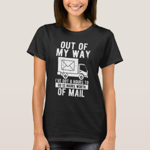 T-shirt Livraisons humoristiques Chauffeur Delivery Worker