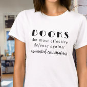 T-shirt Livre amusant Nerd Introvert Bookish Bookworm dire