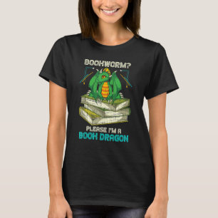 T-shirt Livre animal mignon Lecture Bookworm Imaginaire Bo