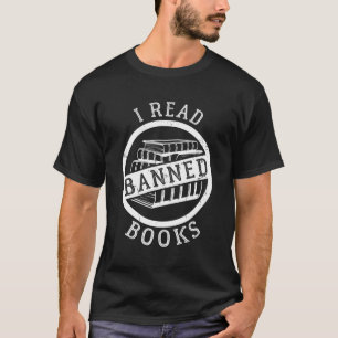 T-shirt Livre de censure Lecture Nerd J'ai lu des livres i