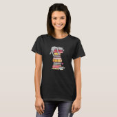 T-shirt livre de chat (Devant entier)