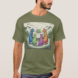 T-shirt Livre de chats