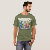 T-shirt Livre de chats (Devant entier)