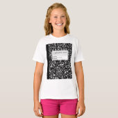 T-shirt Livre de composition/Étudiant-Enseignant (Devant entier)