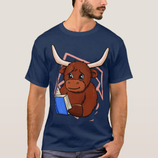 T-shirt Livre de lecture de vaches