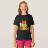 T-shirt Livre de lecture Fox (Devant entier)