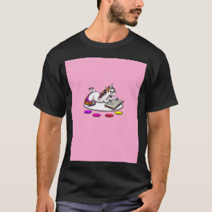 T-shirt Livre de lecture licorne