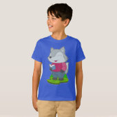 T-shirt Livre de l'enseignant Wolf (Devant entier)