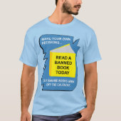 T-shirt Livre de livres interdits (Devant)