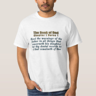 T-shirt Livre de papa