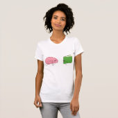 T-shirt Livre du cerveau <3 (Devant entier)
